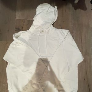 XL white hoodie